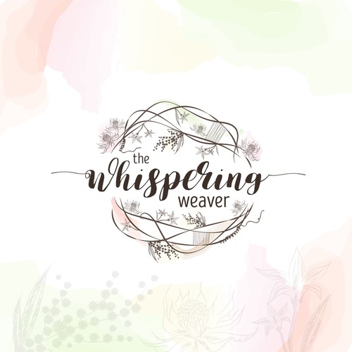 Nest design with the title 'Hand drawn logo '