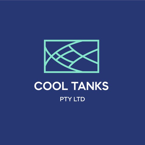 Aqua brand with the title 'coolo tanks logo'