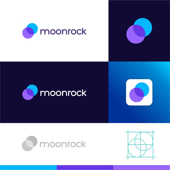 Media agency logo with the title 'MOONROCK'