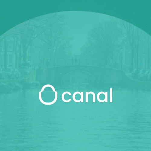 Bag brand with the title 'canal logo design'
