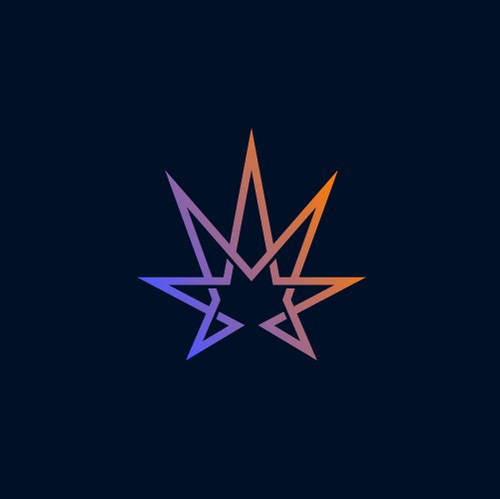 Dispensary design with the title 'Continuous Line Design for StarLeaf Cannabis'