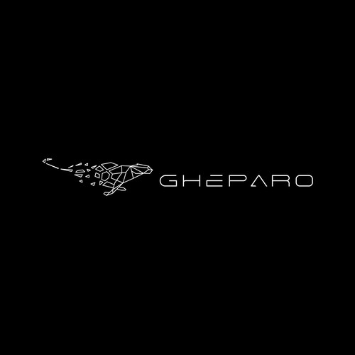 Leopard logo with the title 'gheparo logo'