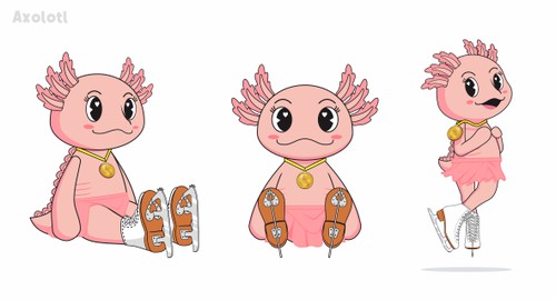 Doll design with the title 'Plushie Toys Design'