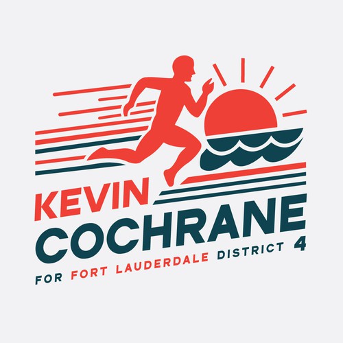 Political campaign design with the title 'KEVIN-COCHRANE LOGO'