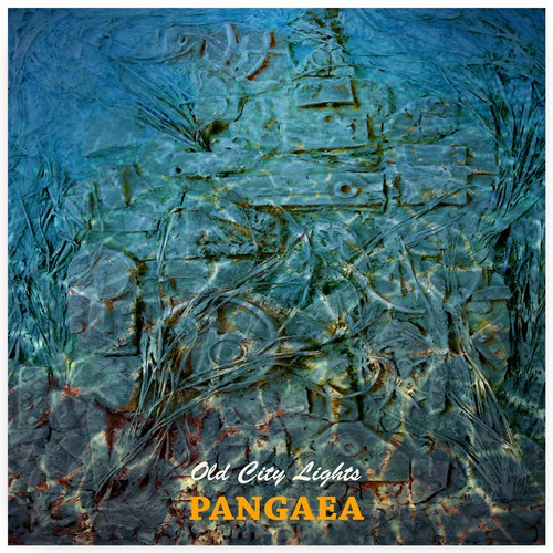 Relief design with the title 'pangaea'