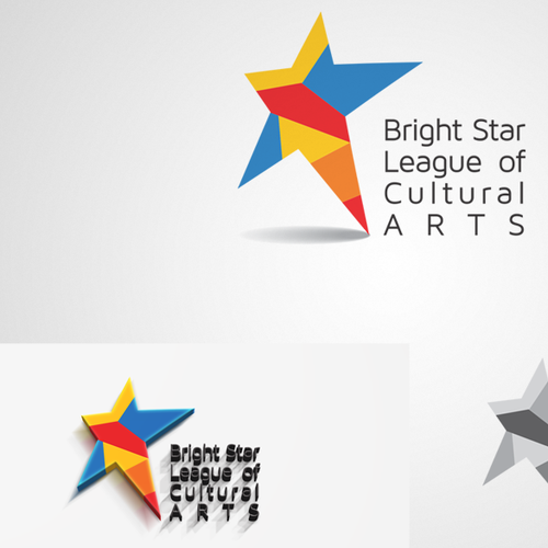 Arts logo with the title 'New logo wanted for Bright Star League of Cultural Arts'
