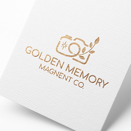 Memories logo with the title 'Elegant, Vintage-Boho Logo'