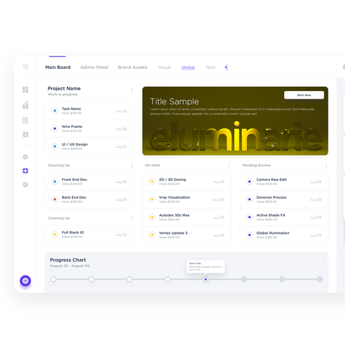 Tablet design with the title 'ipad mobile app tablet'