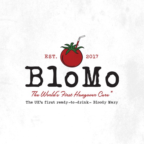 Homemade logo with the title 'Logo design'