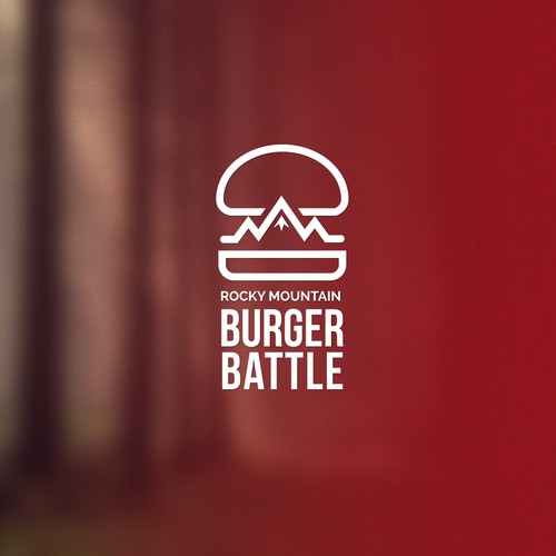 Mcdonalds logo with the title 'Help Rocky Mountain Burger Battle with a new logo'