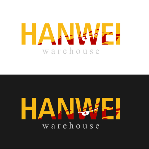 Warehouse logo with the title 'Concept logo for a Warehouse'