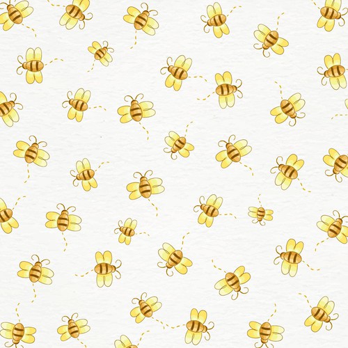 Color artwork with the title 'Colorful summer pattern'