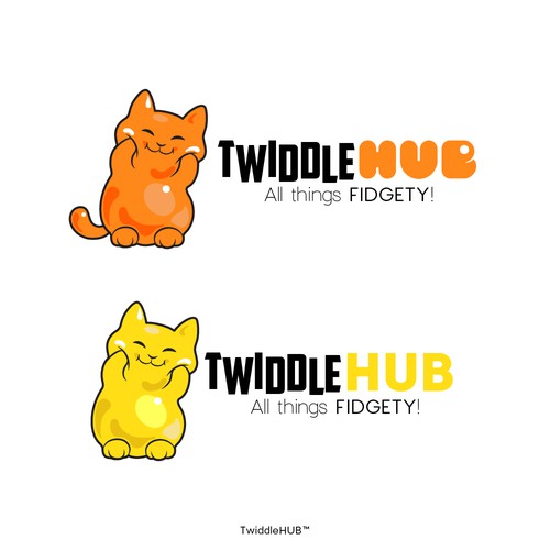Bright brand with the title 'Cute Logo for a Squishy Toys Company'
