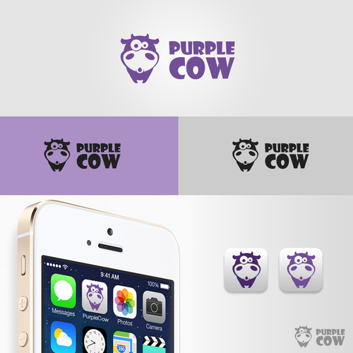 Moo logo with the title 'Children's education: Purple Cow'