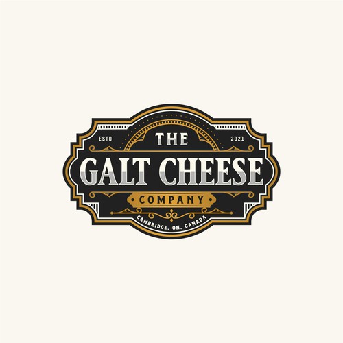 Cheese logo with the title 'The Galt Cheese Co.'