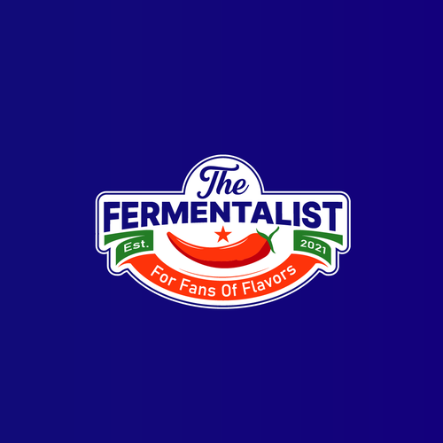 Chili pepper logo with the title 'Sauce Logo Modern'