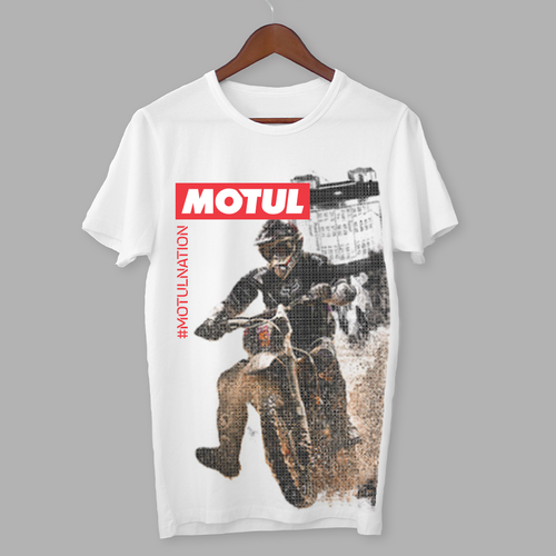 Motor t-shirt with the title 'Motul T-shirts'