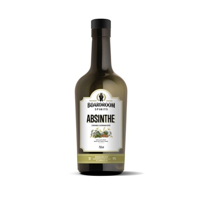 Abthinthe label for Boardroom Spirits