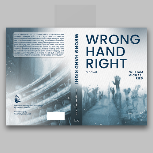 Urban book cover with the title 'Thriller Book Cover'