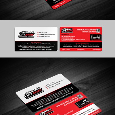 LiftAwayJunk Business Card