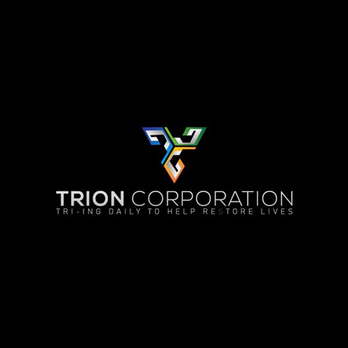 Corporate design logo with the title 'Trion Corporation'