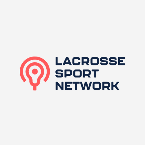 Digital Media logo with the title 'Lacrosse Sports Network Logo Design'