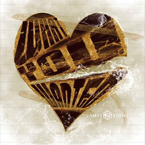 Heart illustration with the title 'Album Cover Art'