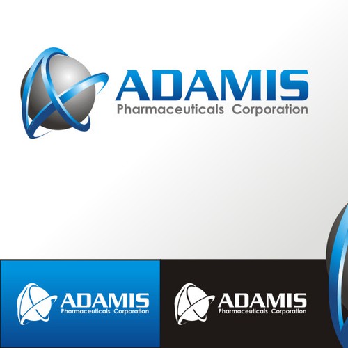 Sphere logo with the title 'adamis pharmaceuticals'