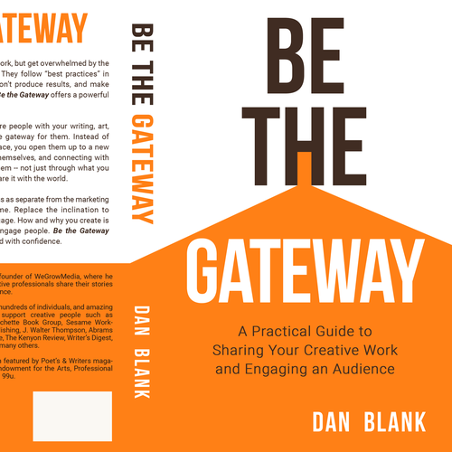 Guide book cover with the title '"Be the Gateway" Book Cover'