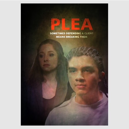 Dramatic design with the title 'Movie Poster'