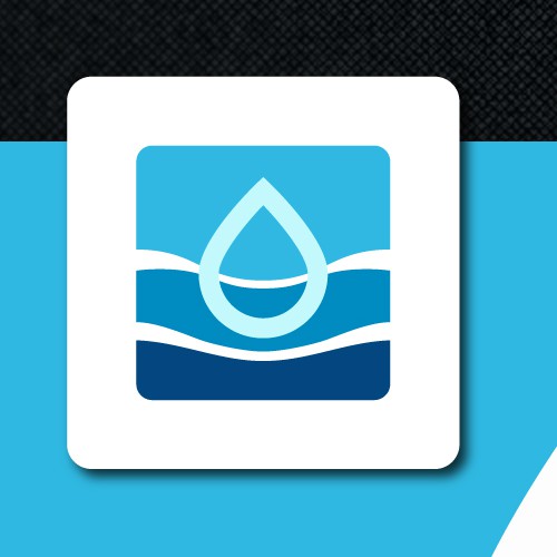 Wave logo with the title 'Logo for Tualatin Valley Water District'