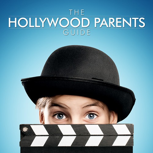 Guide design with the title 'Create the cover for The Hollywood Parents Guide'