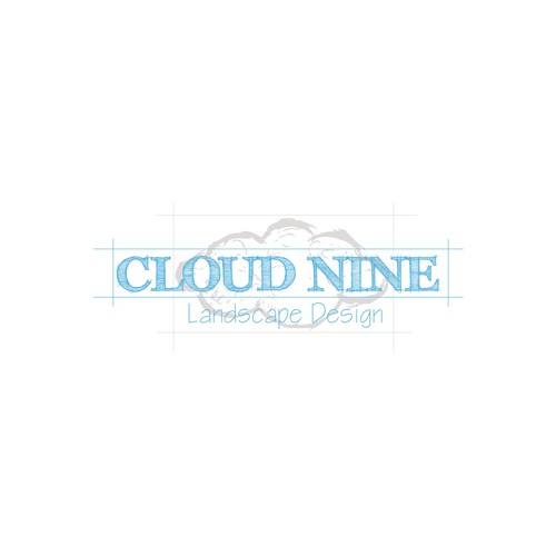 Blueprint logo with the title 'Cloud Nine Landscape Design'
