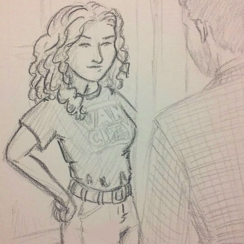 Man artwork with the title 'Anniversary Gift Pencil Sketch'