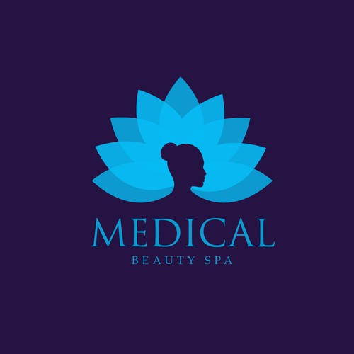 Lotus brand with the title 'Logo concept for Medical beauty spa'
