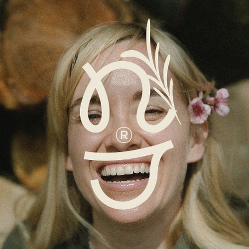 Comfortable design with the title 'wordmark for wellness brand'