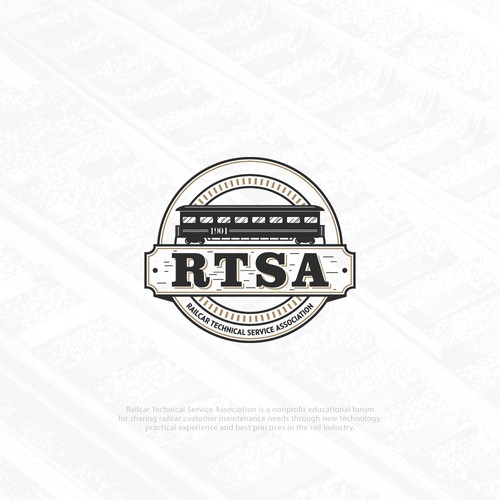 Railway design with the title 'Classic Concept For Railcar Association'