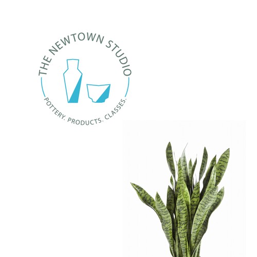 Pottery logo with the title 'Logosdesign for Pottery-Studio'