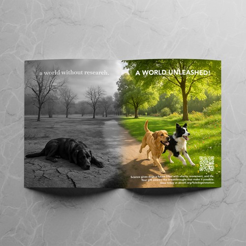 Photo editing design with the title 'A World Unleashed'