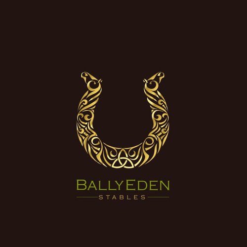 Celtic design with the title 'B.E. logo'