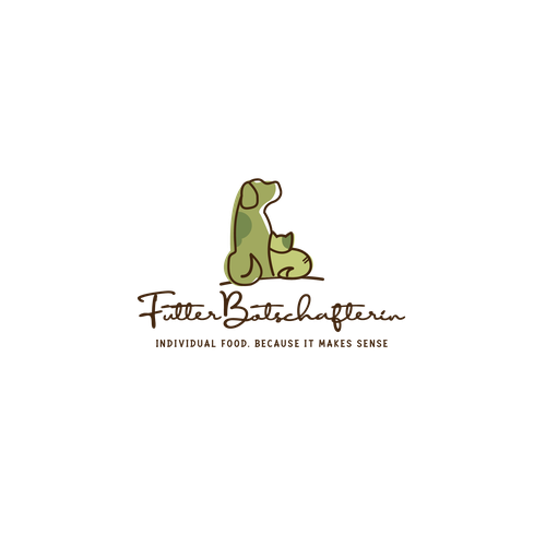 Pen tool logo with the title 'FutterBotschafterin'