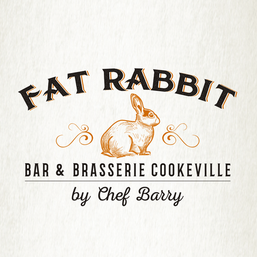 Rabbit logo with the title 'FAT RABBIT'