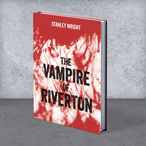 Painting book cover with the title 'Vampire Book Cover'