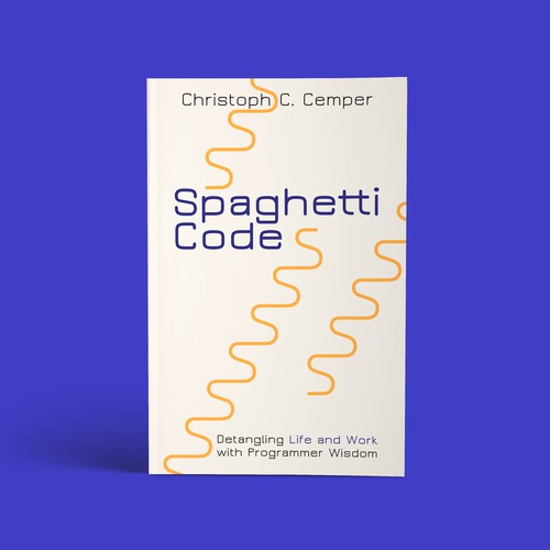 Spaghetti design with the title 'Spaghetti Code'