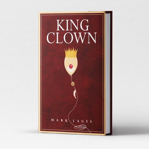 Balloon design with the title 'King Clown'
