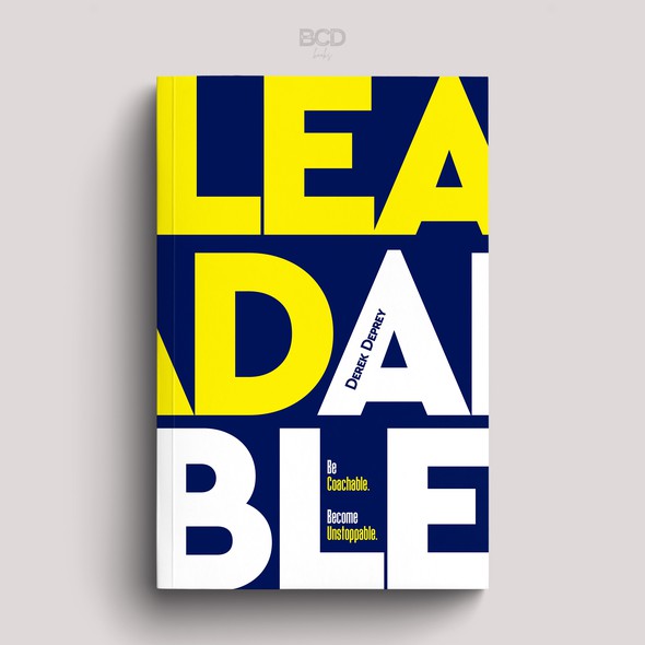 Simple book cover with the title 'Leadable'