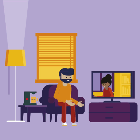 2-dimensional design with the title 'Gif for IoT Microsoft 1/3'