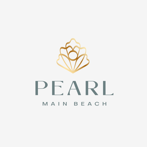 Real estate logo with the title 'PEARL'