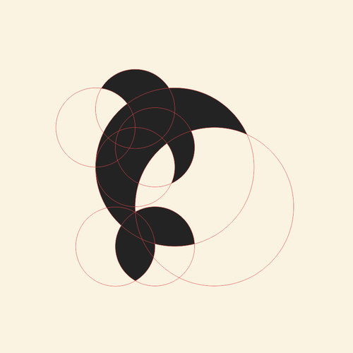 Dolphin logo with the title 'Dolphine for logo concept'