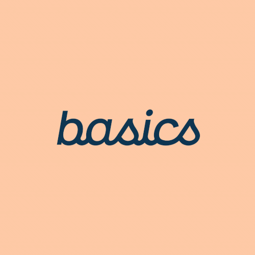 Animated logo with the title 'Simple logo animation for basics'